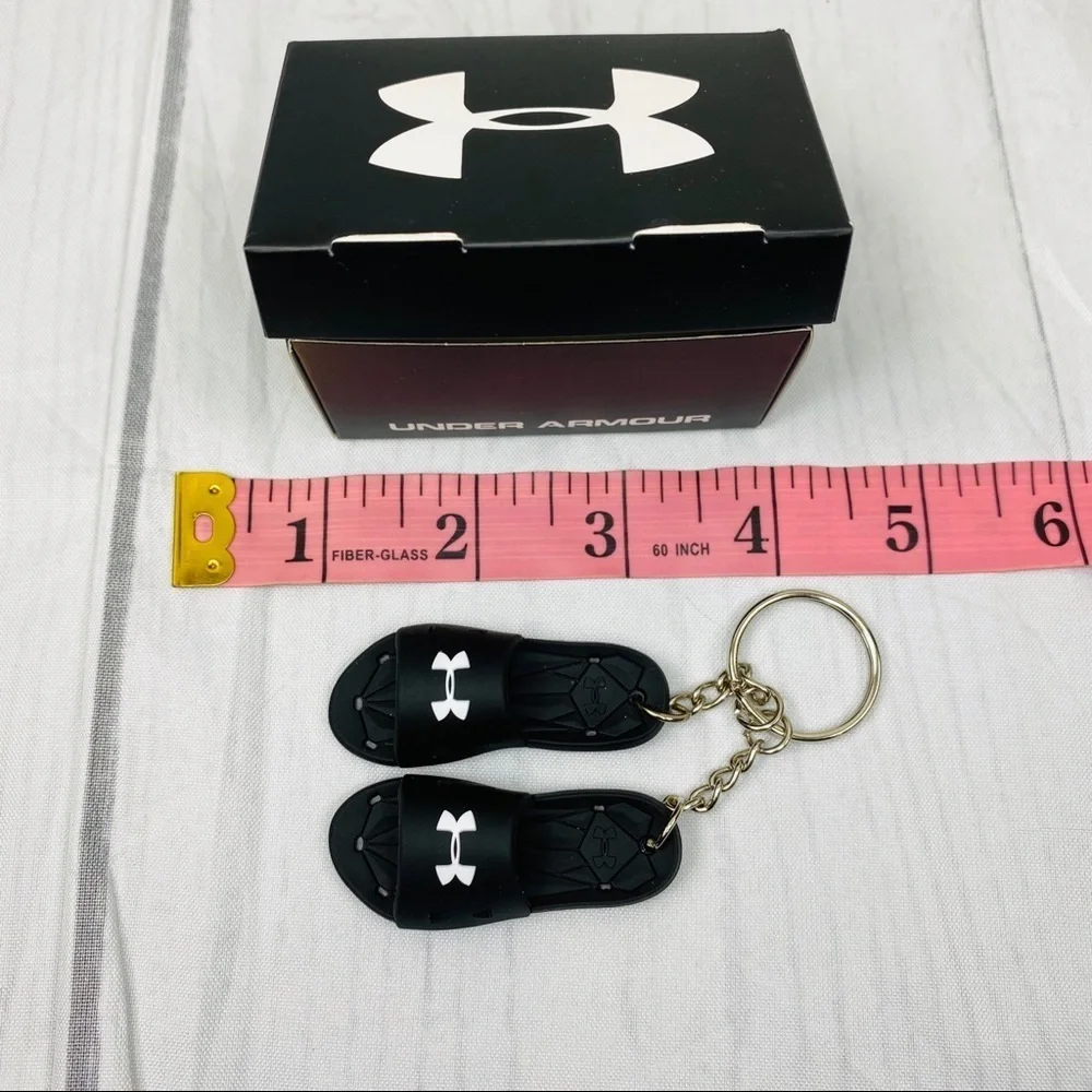 Mini Under Armour Sandal Keychain